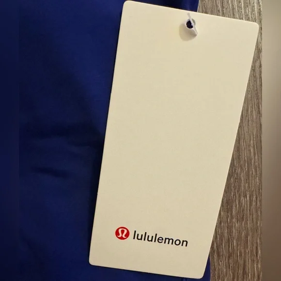 New Lululemon Align tank top, royal blue, size 8. Larkspur. - Picture 7 of 9